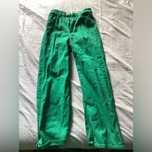 Vibrant Green Pants
